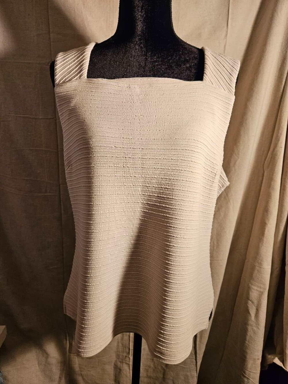 Tahari NEW Professional Summer Blouse Tank Rayon Mix Size XL NWTG